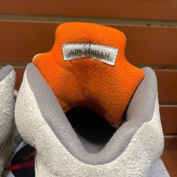 Jordan Sneakers in Gray and Orange - Picture 7 of 9